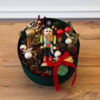 CAIXA QUEBRA-NOZES VERDE L