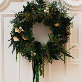 COROA QUEBRA-NOZES PRESERVADA M